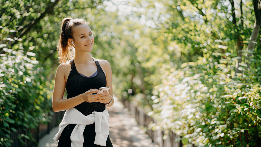 Nature meditation photo