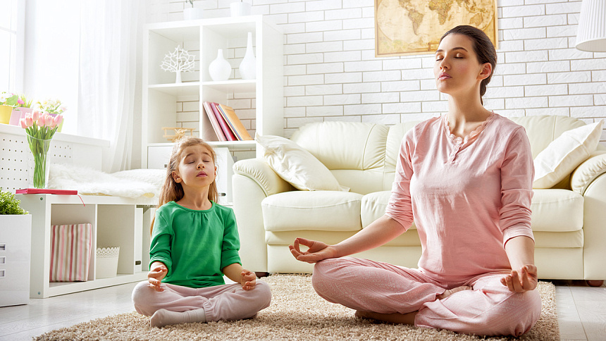 Meditation for children photo