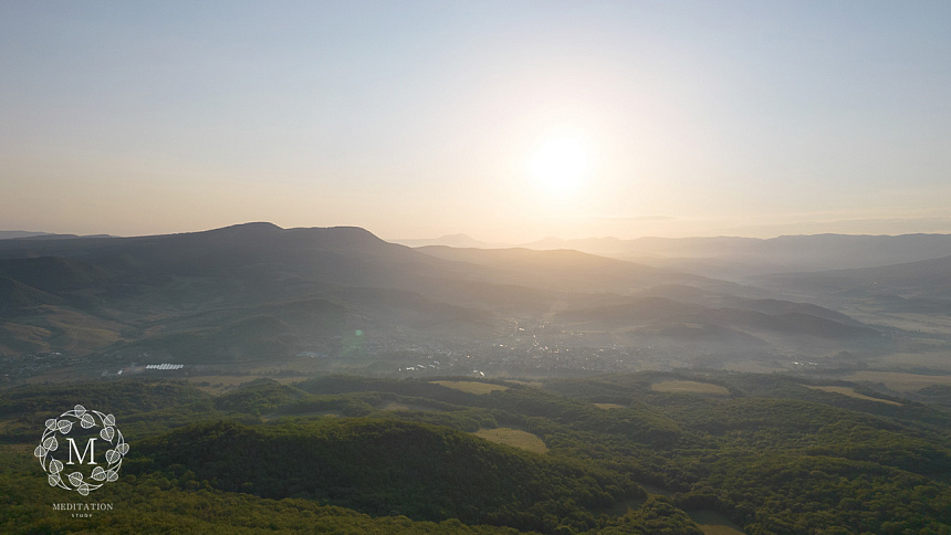 dawn, mountains foto