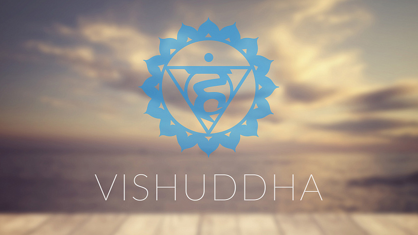 Vishuddha chakra - fifth energy center, throat chakra photo