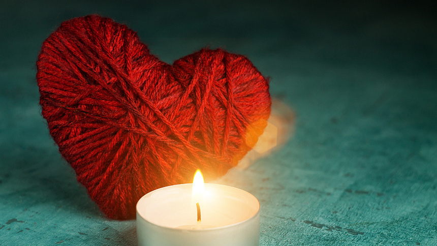 Meditation on love photo