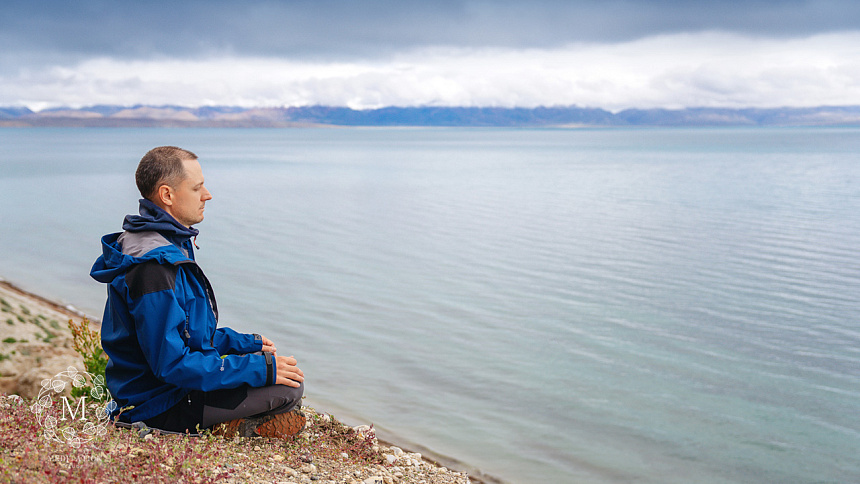 Nature meditation photo