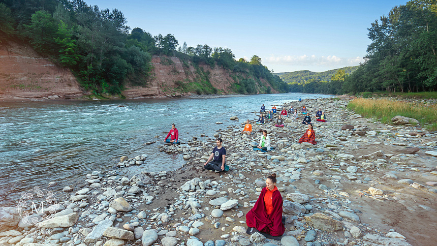 Meditation by the river