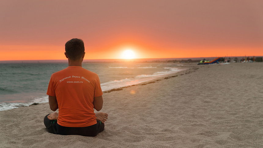 sunset, sea, beach photo
